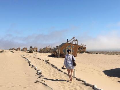 Die Shipwreck Lodge liegt in schönster Dünenlandschaft im Skeleton Coast National Park in Namibia, nur unweit vom Atlantik entfernt.