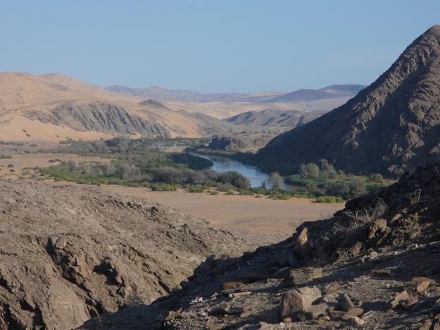 Der Kunene im Norden Namibias.