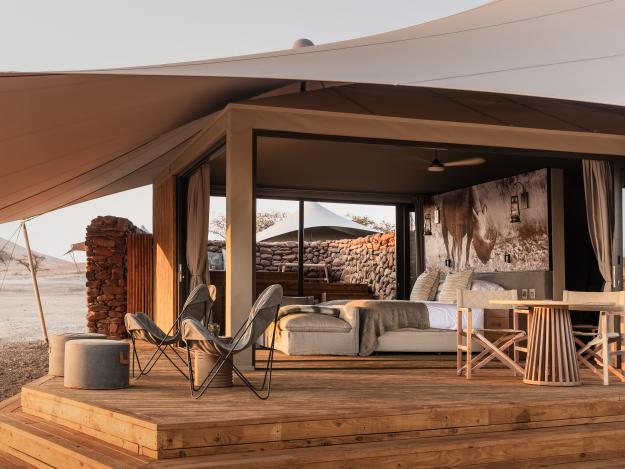 Desert Rhino Camp – mitten in der Wildnis Namibias